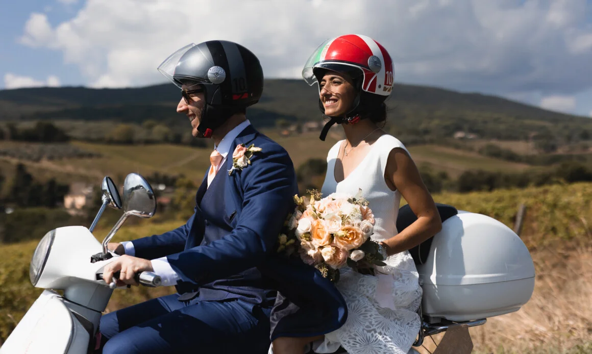 Tuscan wedding in San Gimignano